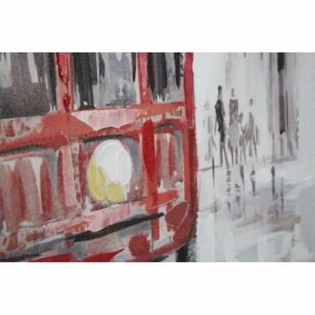Dipinto Su Tela Tram -B- Cm 80X3X80- Mauro Ferretti - 