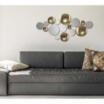 Pannello Gold Mirror Glam Cm 118X2,5X60- Mauro Ferretti - 