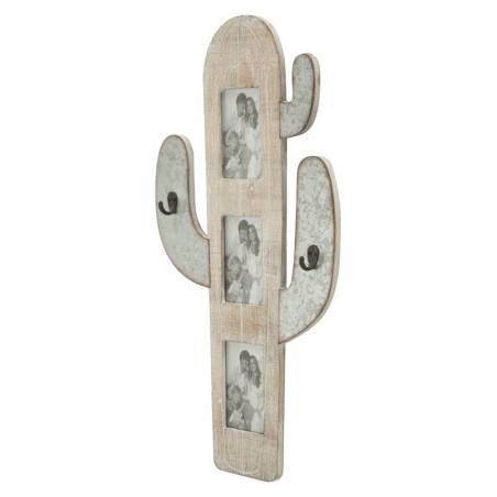 Kaktus-Wandfotorahmen cm 39 x 3 x 71,5 (Innenmaße cm 10 x 15) – Mauro Ferretti - 