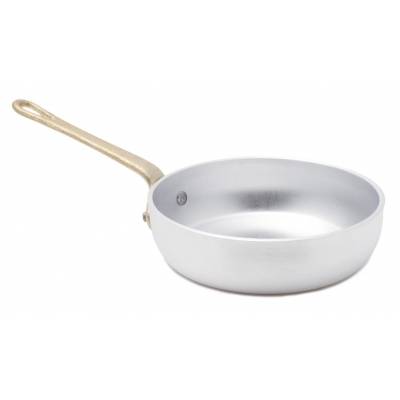 Aluminum pan with brass handle Rivadossi Sandro
