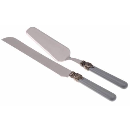 Classic Shabby Chic - set 2pcs Couverts Gateaux Rivadossi - 