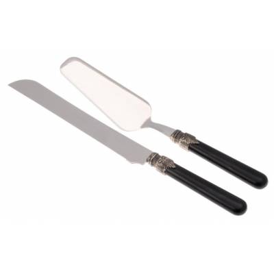 Rivadossi Besteck - Klassisches Set mit 2 Schaufeln und Kuchenmesser - 