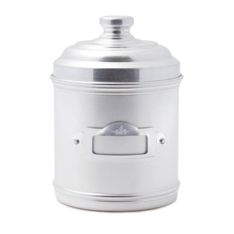 Pot de Cuisine en Aluminium avec Couvercle et Porte-étiquette - 